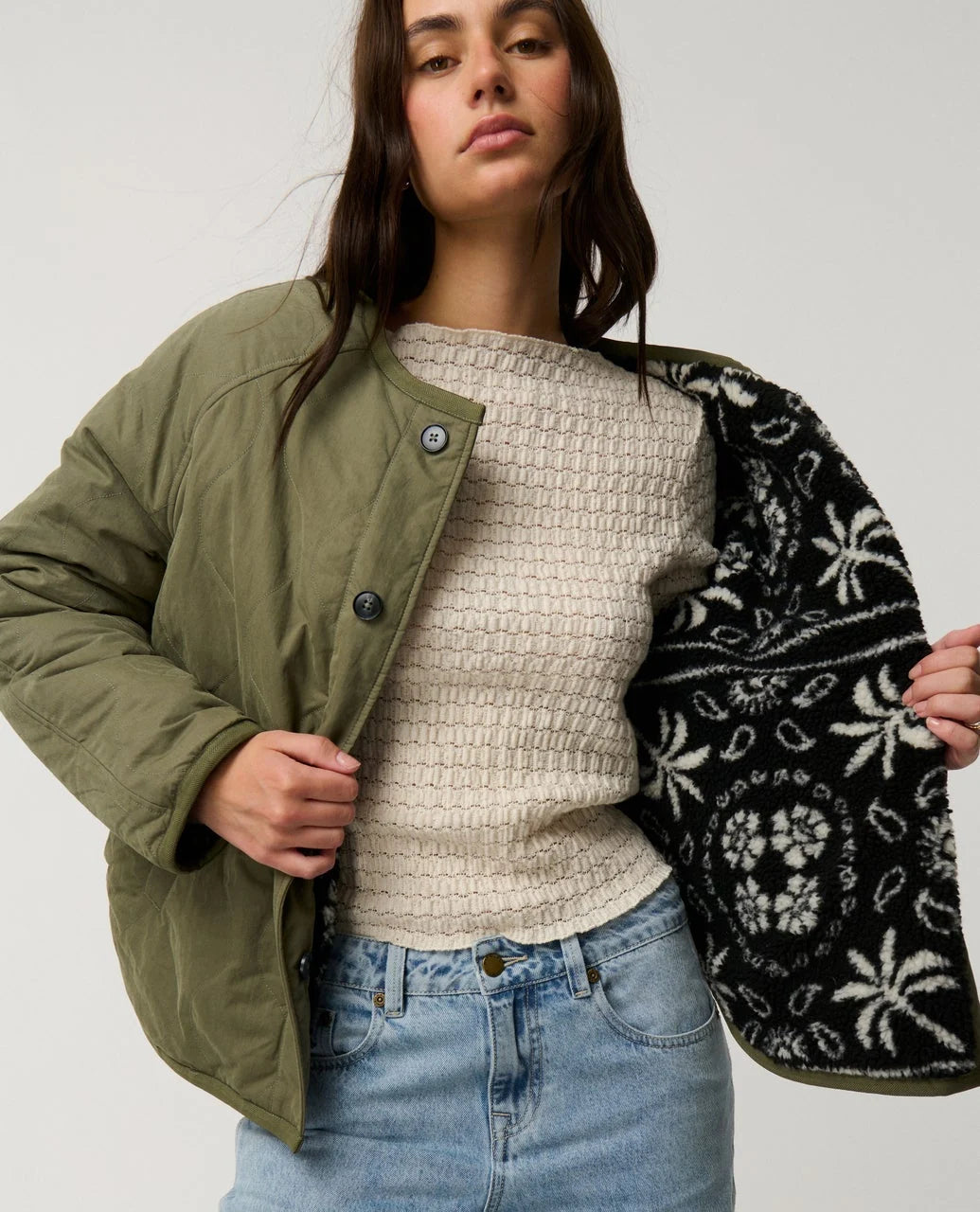 Rip Curl - veste matelassée réversible