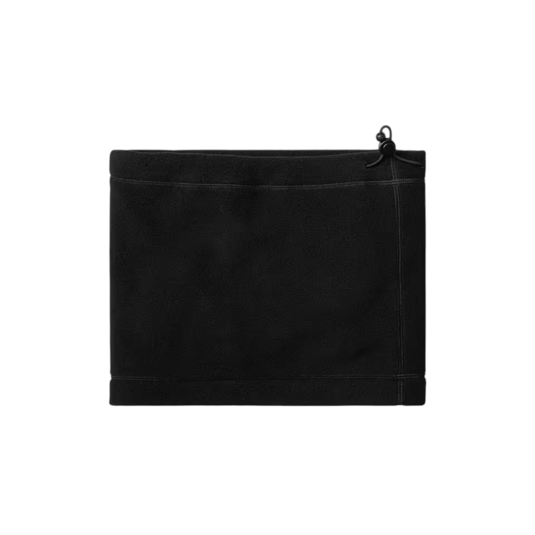 Tour de cou polaire noir Carhartt WIP Blevin avec cordon de serrage ajustable, disponible chez Born2ride