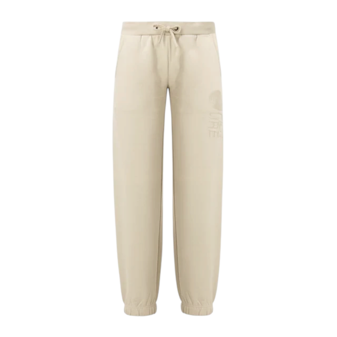 Pantalon femme Born2ride Picture Organic Cocoon Pants couleur beige clair avec taille élastique et chevilles resserrées