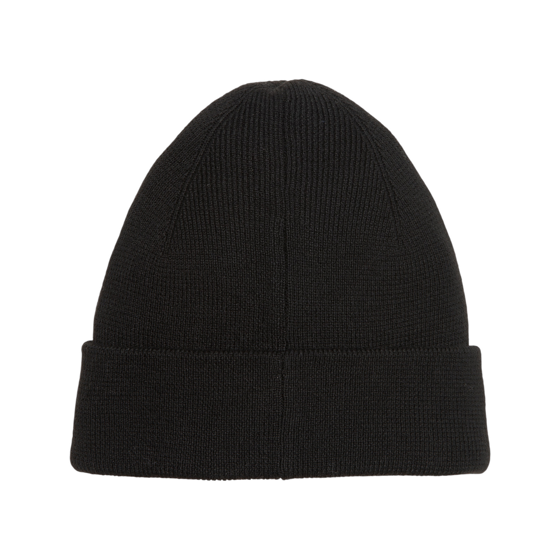 Bonnet noir Schott Hatdamon en maille milano avec revers, proposé par Born2ride pour un style hivernal sobre.