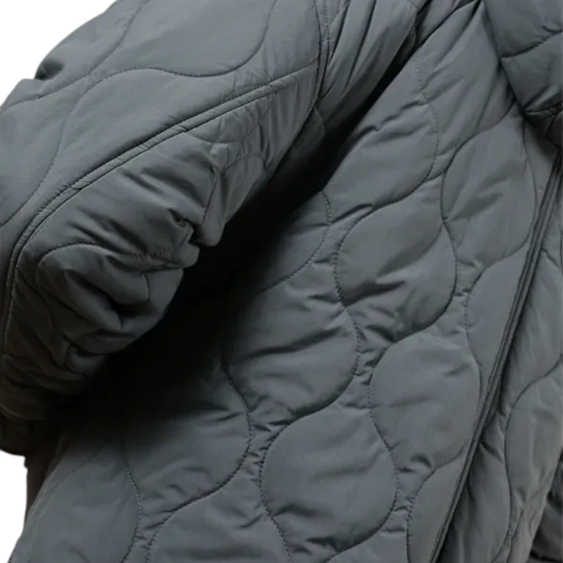 Veste matelassée Oxbow Paddy-jk couleur gris étain en polyamide, disponible chez Born2ride