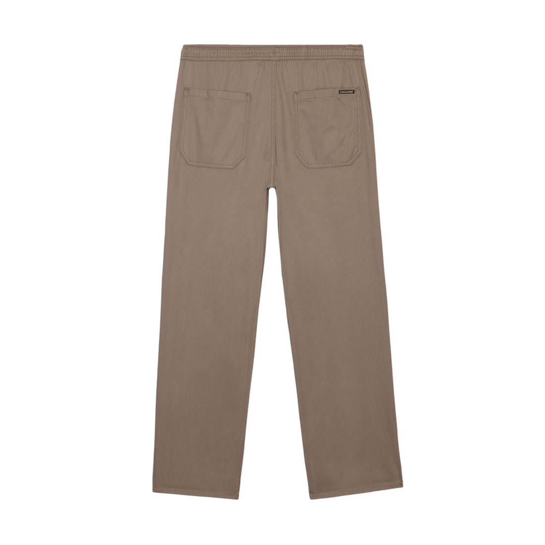 Pantalon enfant Born2ride Volcom Freazy EW couleur terre avec taille élastique et poches arrière