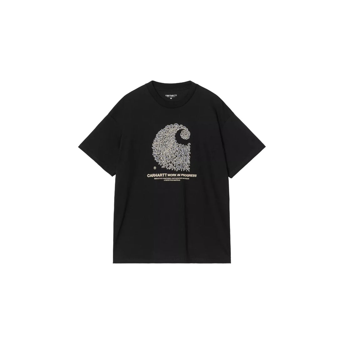 Carhartt WIP S/S Entrance T-Shirt Black - vue face