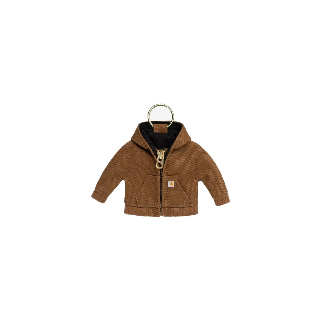 Carhartt WIP Mini Active Jacket Keychain Hamilton Brown