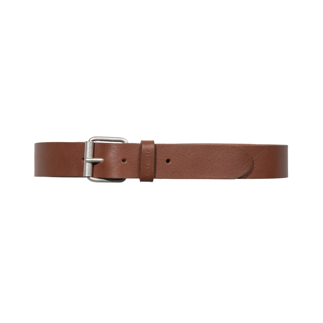 Carhartt Wip Script Belt - Cognac / Silver