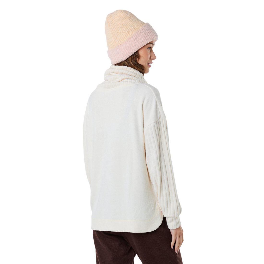 Rip Curl Cosy Roll Neck II Ecru Marle