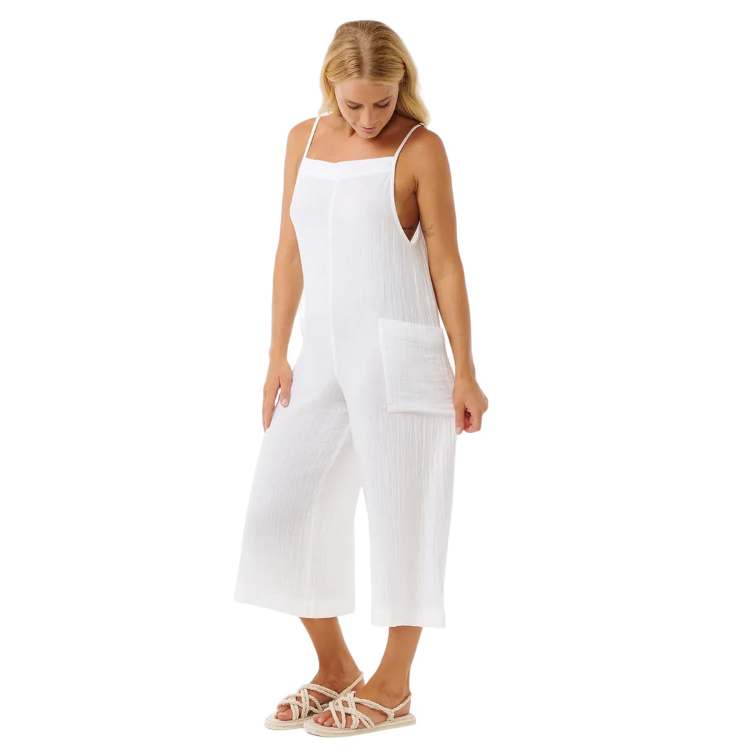 Rip Curl Premium Surf Jumpsuit White