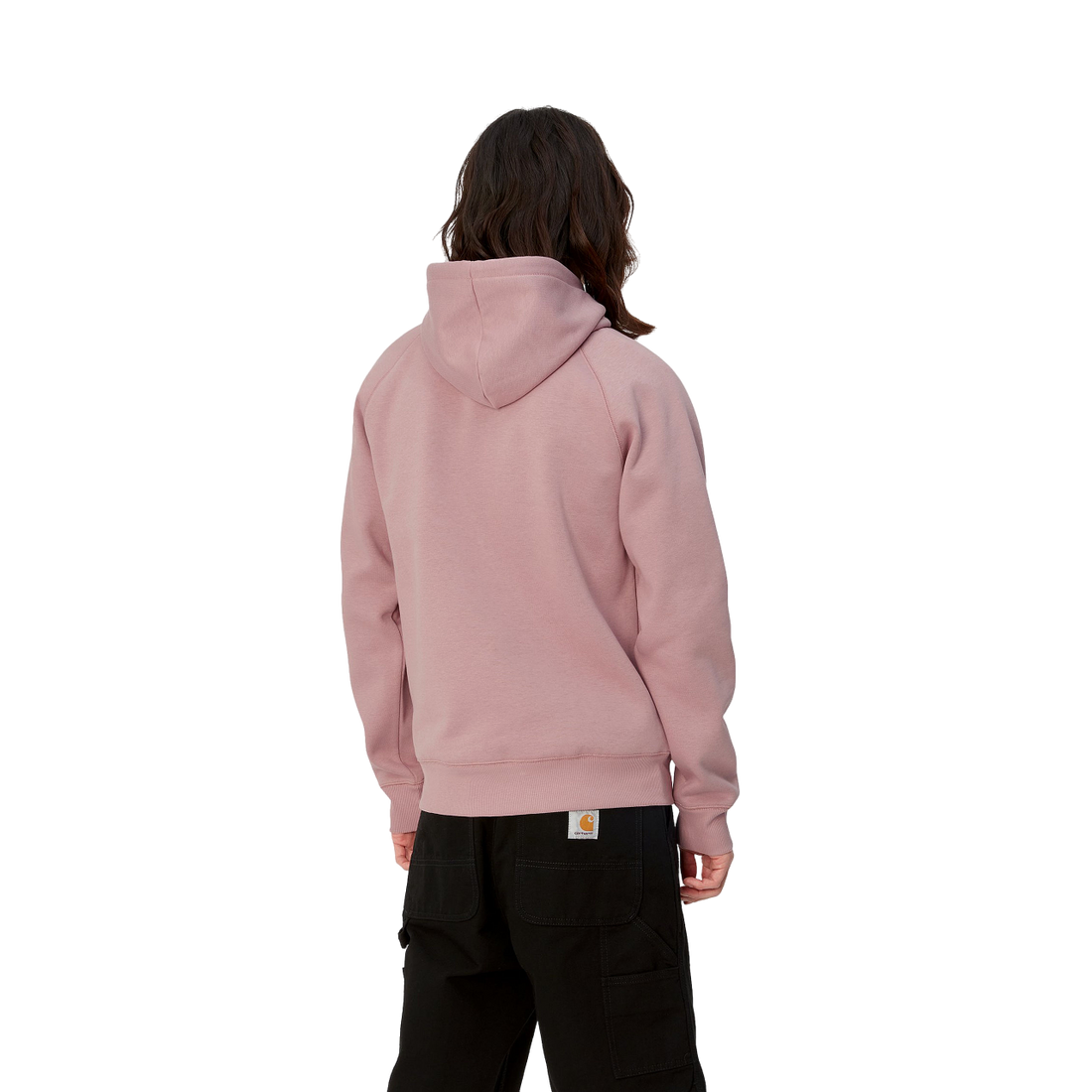 Carhartt Hooded Chase Sweat Glassy Pink