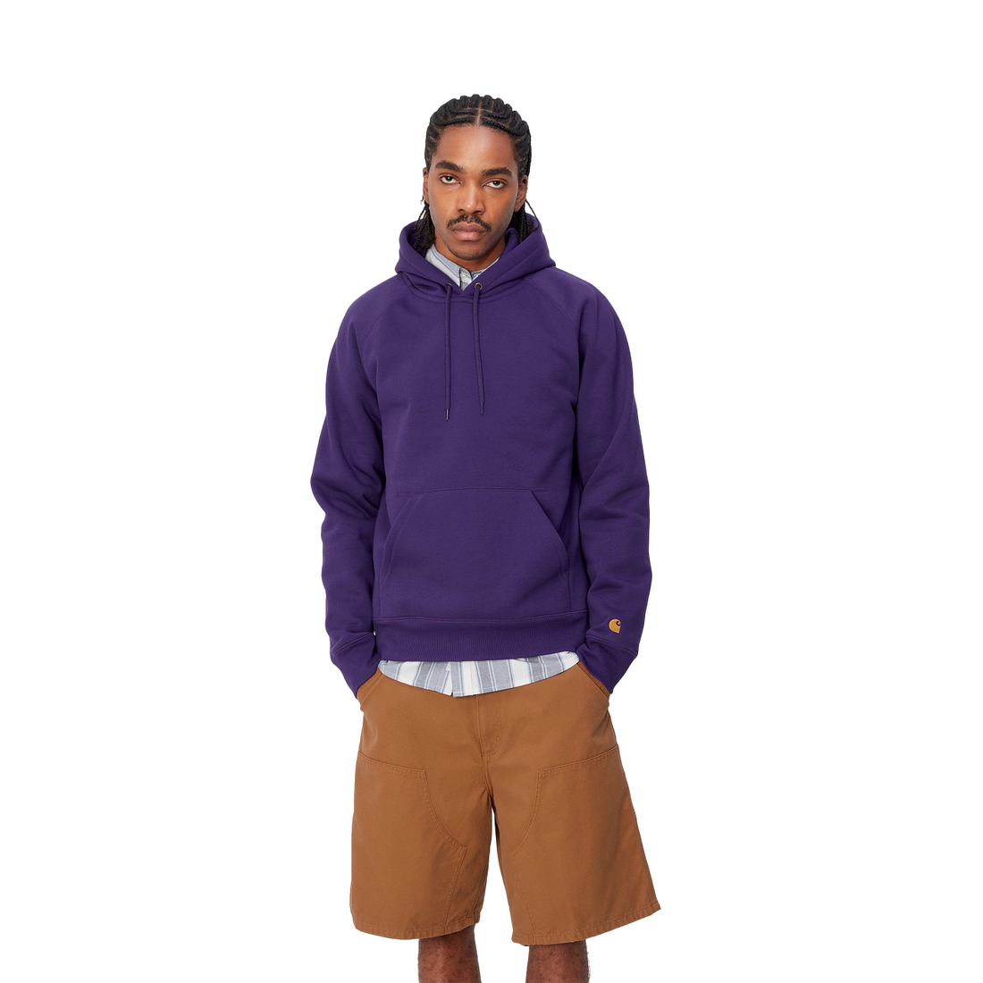 Carhartt Hooded Chase Sweat Tyrian