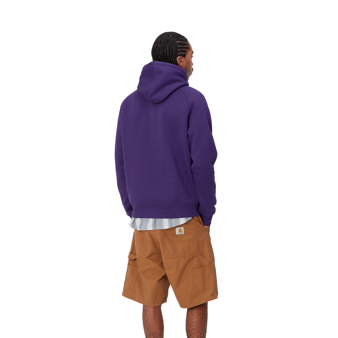 Carhartt Hooded Chase Sweat Tyrian