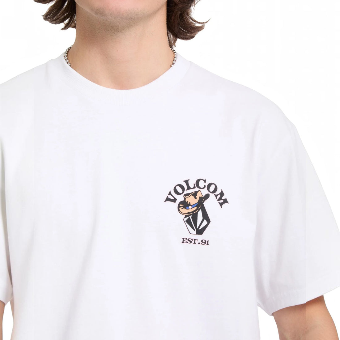 Volcom Bad luck sst-White