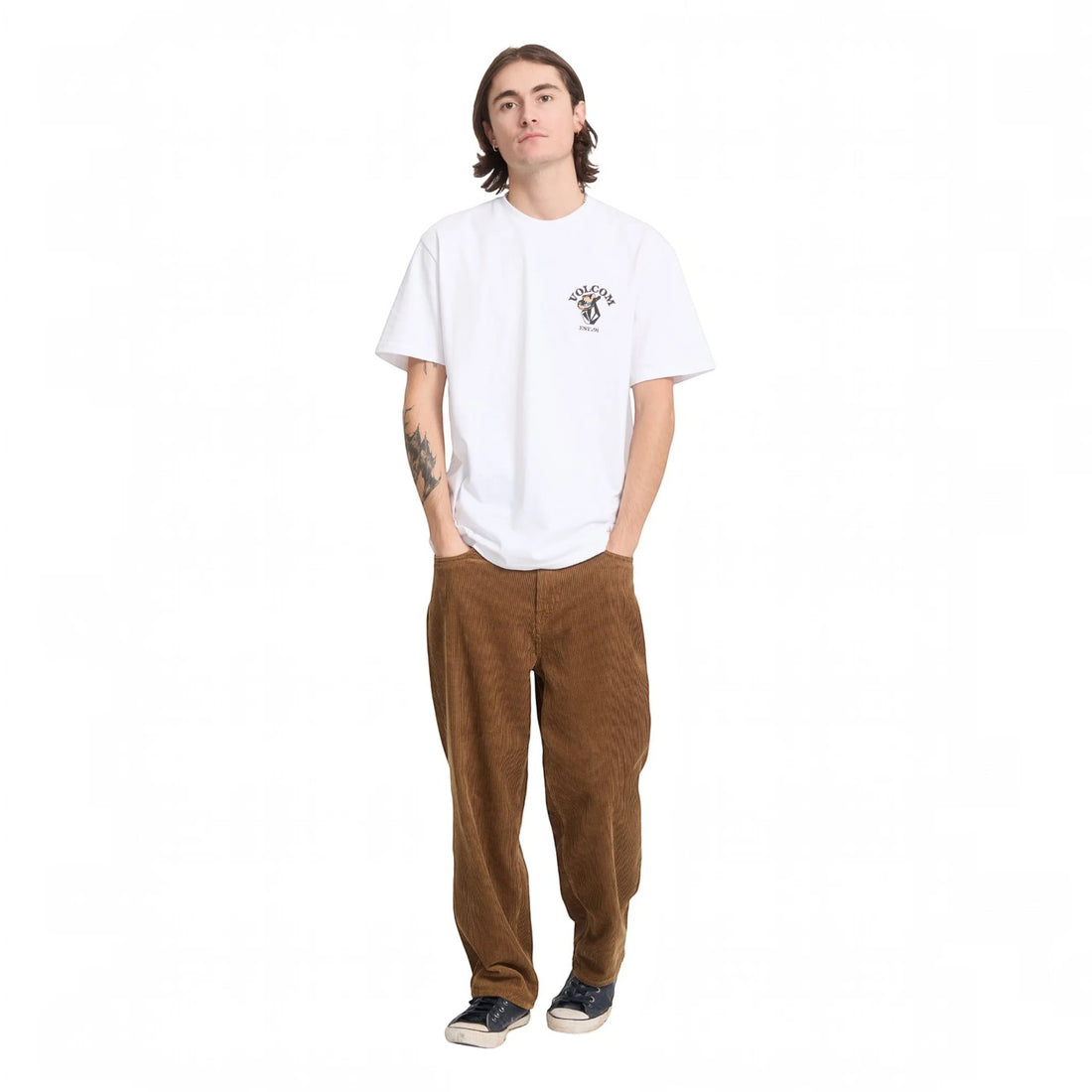 Volcom Bad luck sst-White