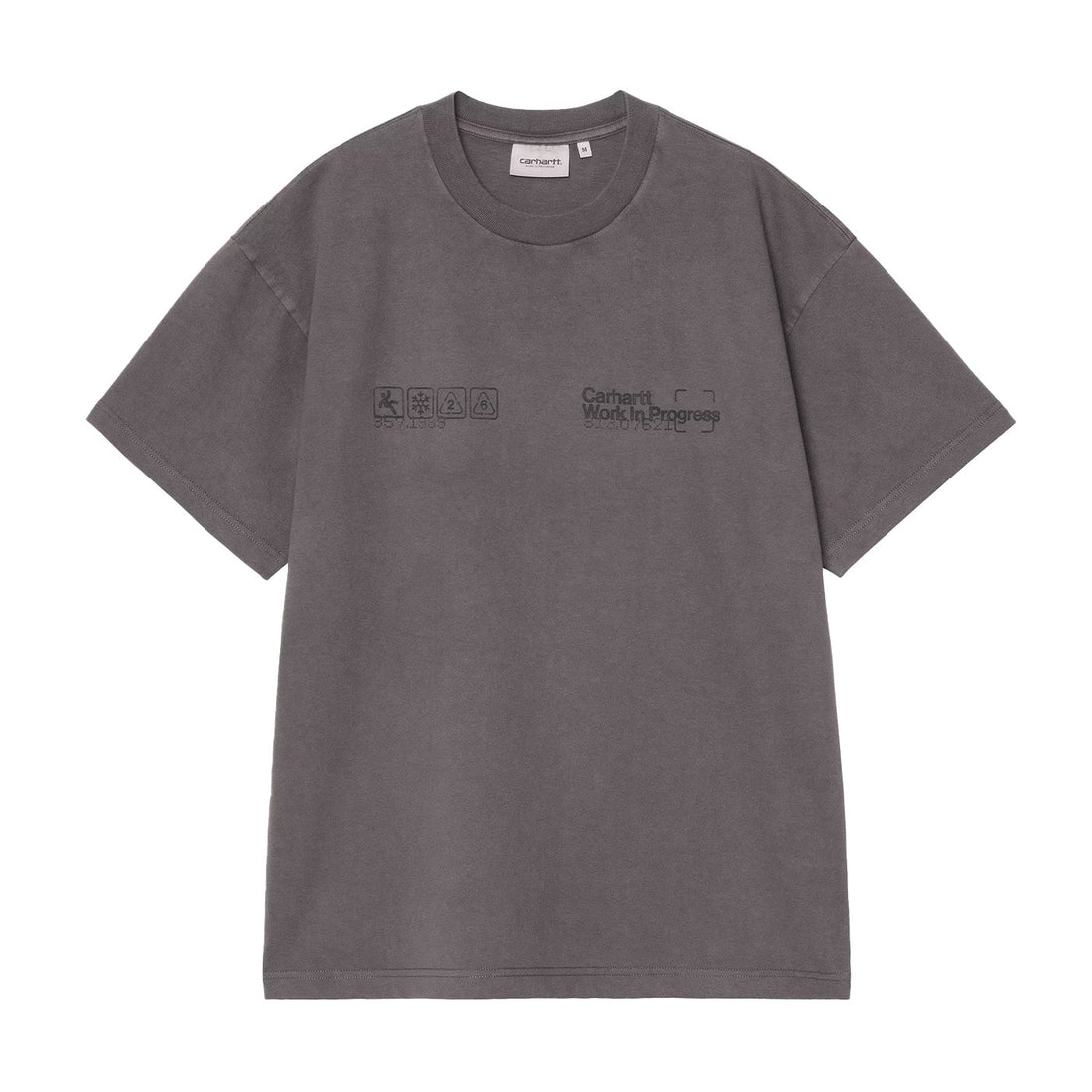 Carhartt WIP S/S Boxed T-Shirt Soot