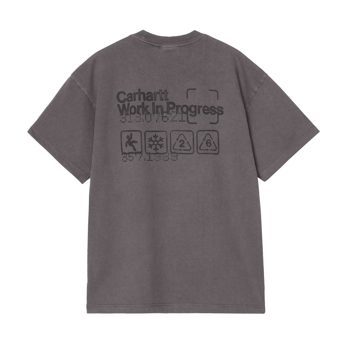 Carhartt WIP S/S Boxed T-Shirt Soot