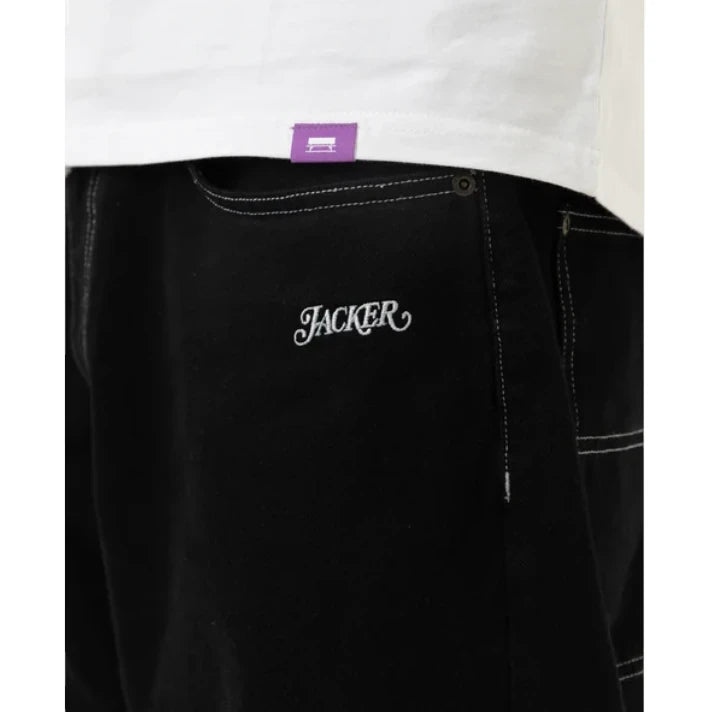 Jacker Classic Denim Baggy - Black