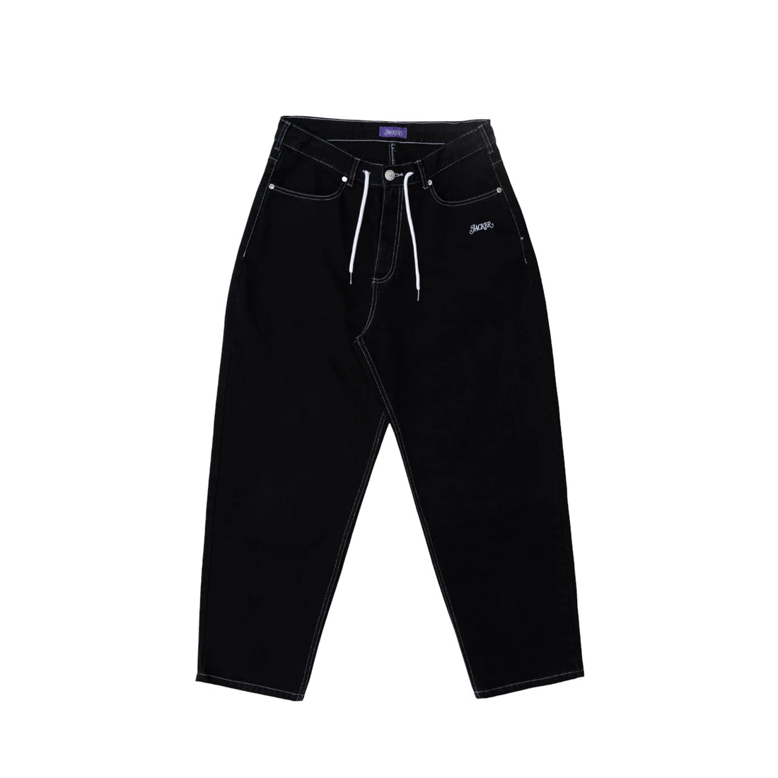 Jacker Classic Denim Baggy - Black