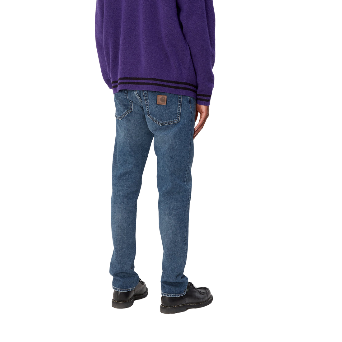 Carhartt Klondike Pant Blue Dark Used Washed