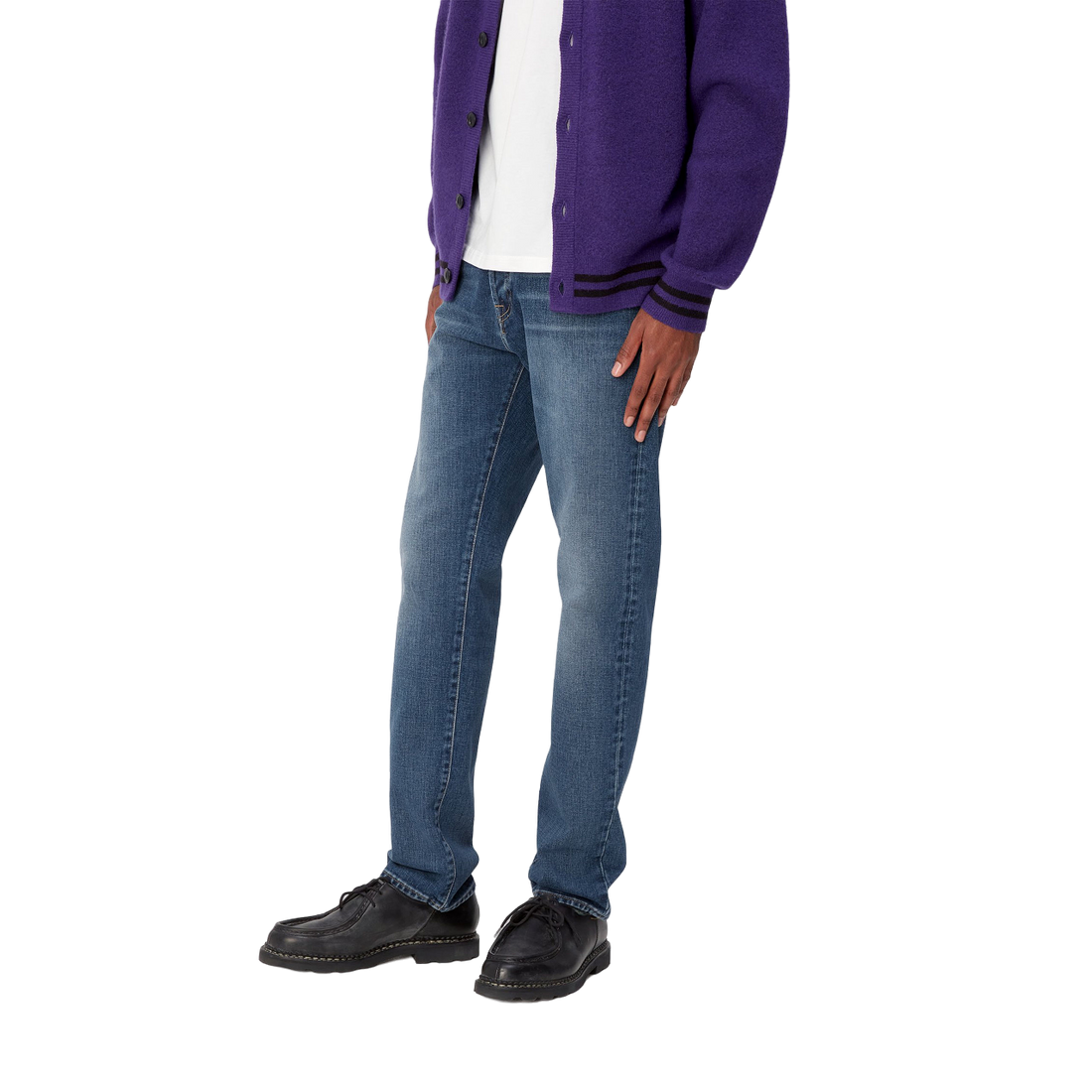 Carhartt Klondike Pant Blue Dark Used Washed