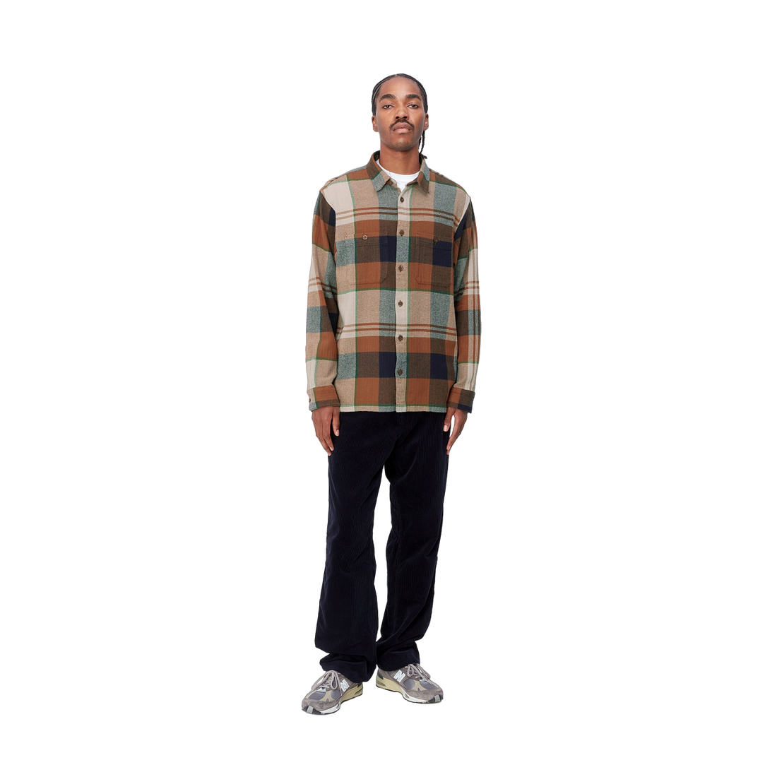 Carhartt L/S Dellinger Shirt Beaver