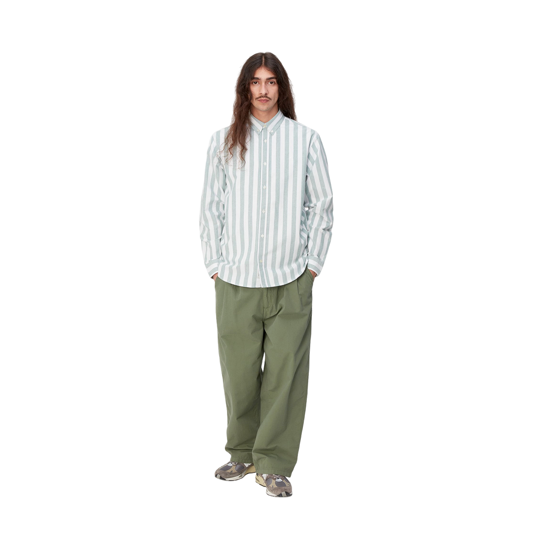 Carhartt L/S Dillion Shirt Chervil