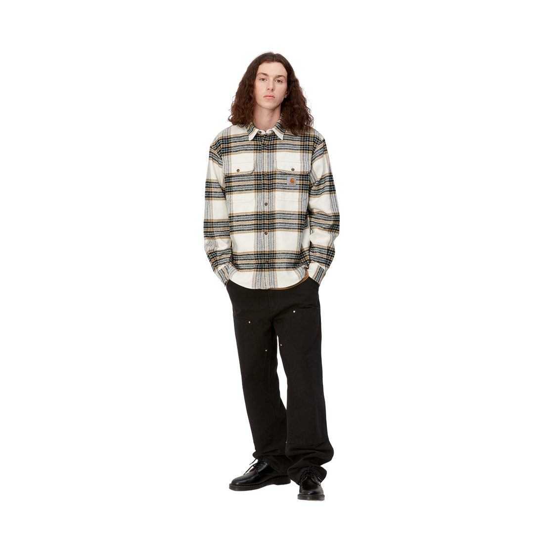 Carhartt L/S Hawkins Shirt Wax/Larch