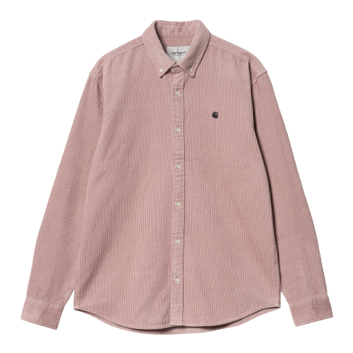 Carhartt L/S Madison Cord Shirt Glassy Pink