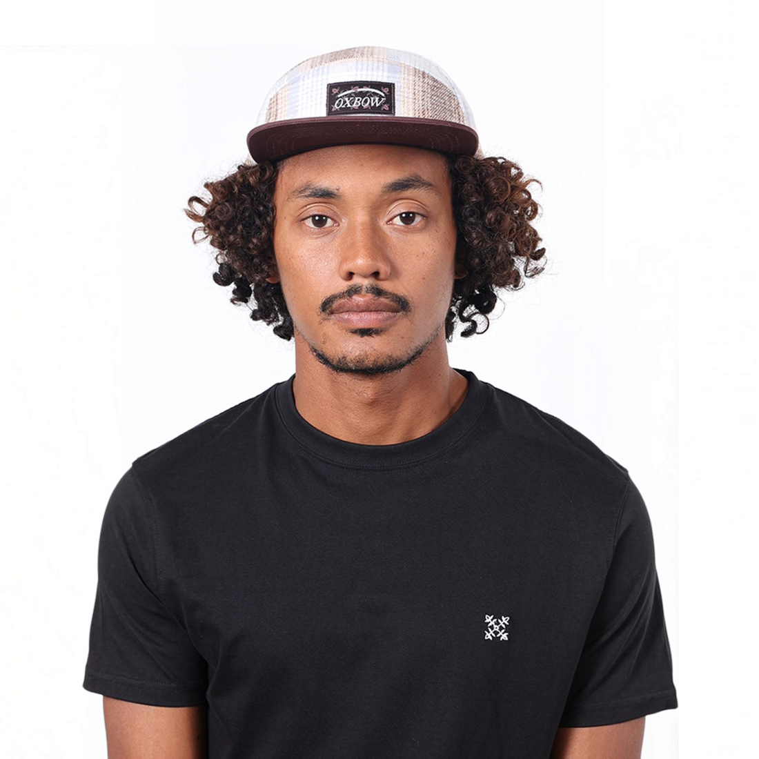 Oxbow Checks Cap - Cafe