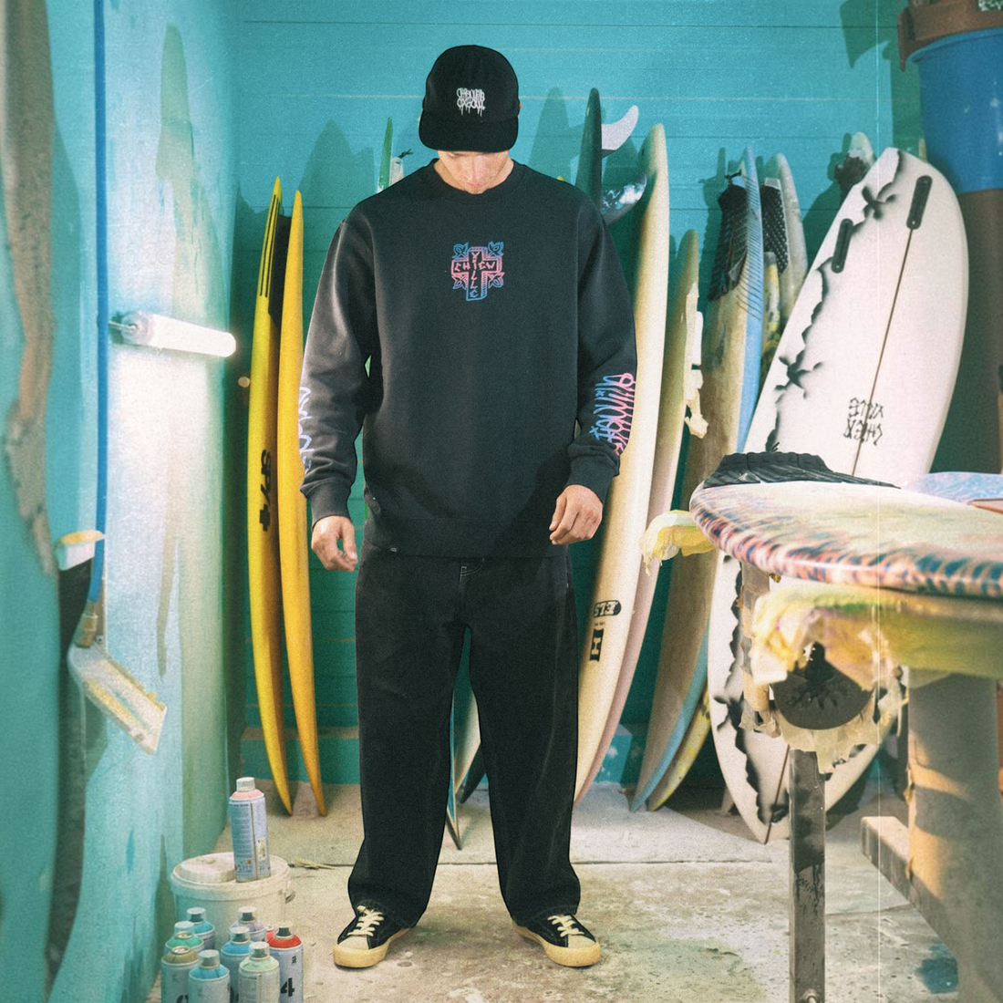 Oxbow Crossflo Sweat Black