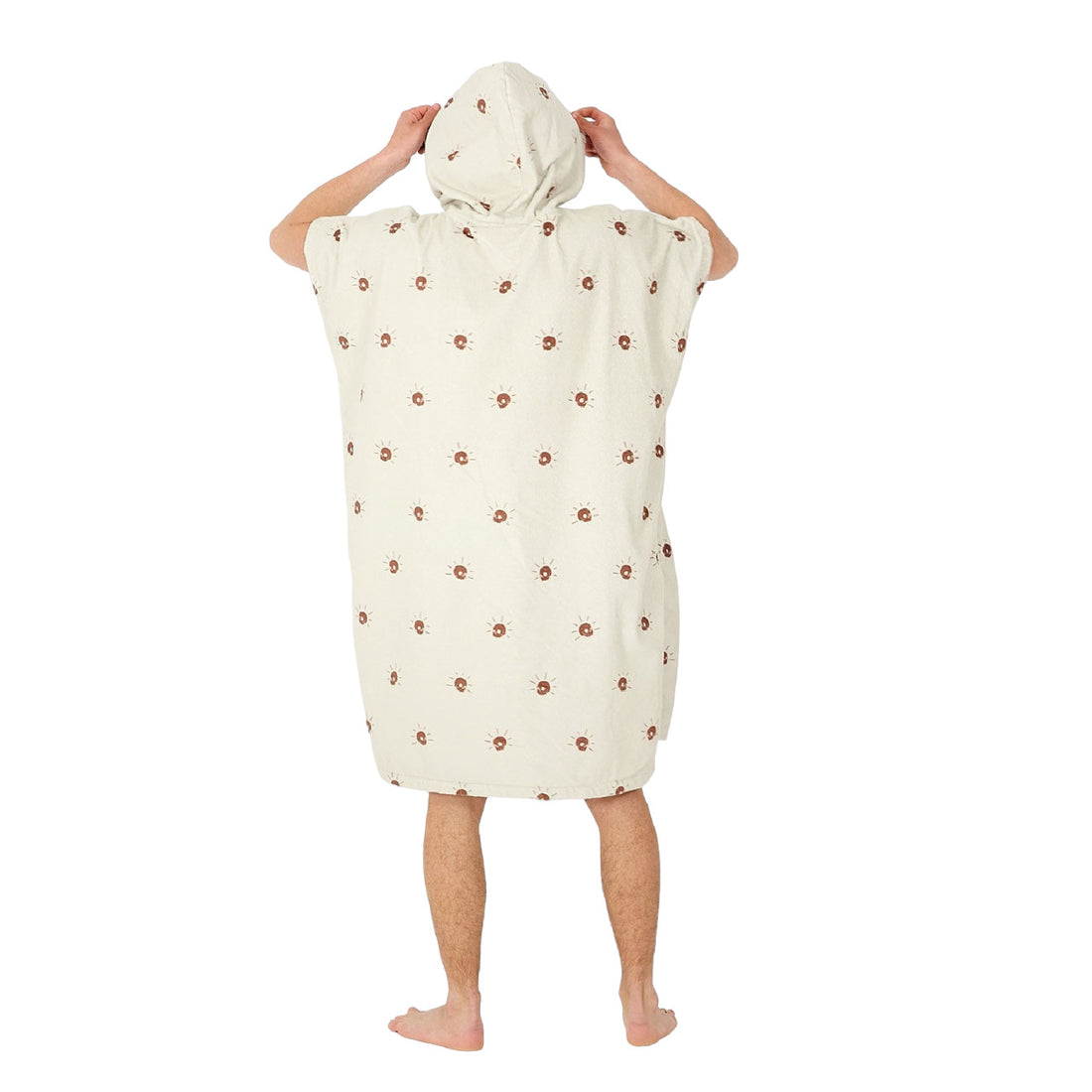 After Poncho Skull - Cream