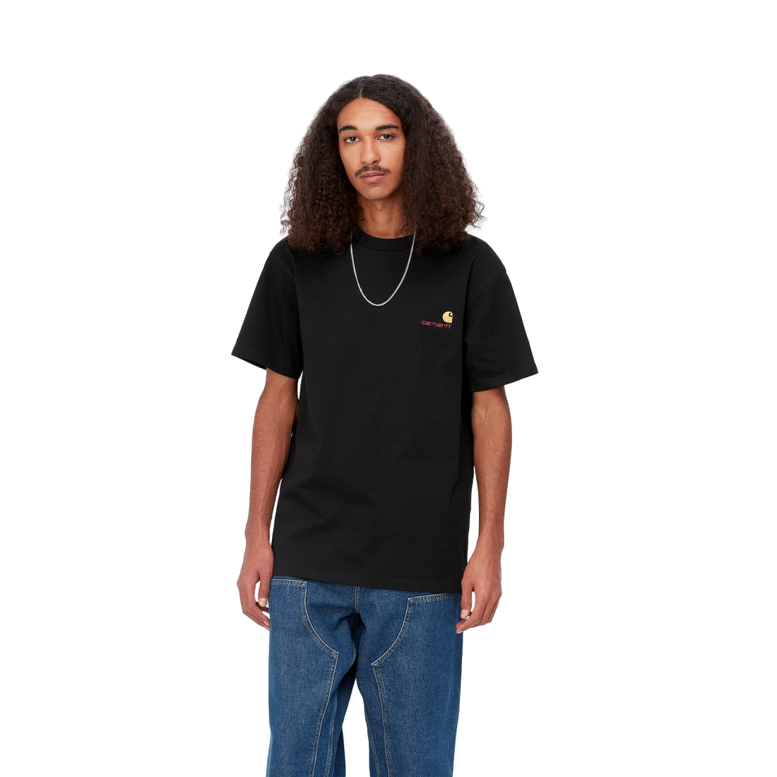 Carhartt S/S american script t-shirt black