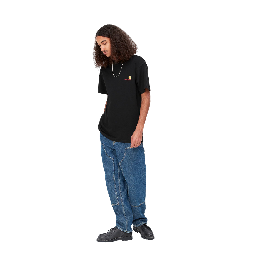 Carhartt S/S american script t-shirt black