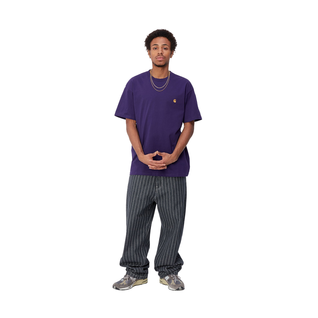 Carhartt S/S chase T-shirt Tyrian