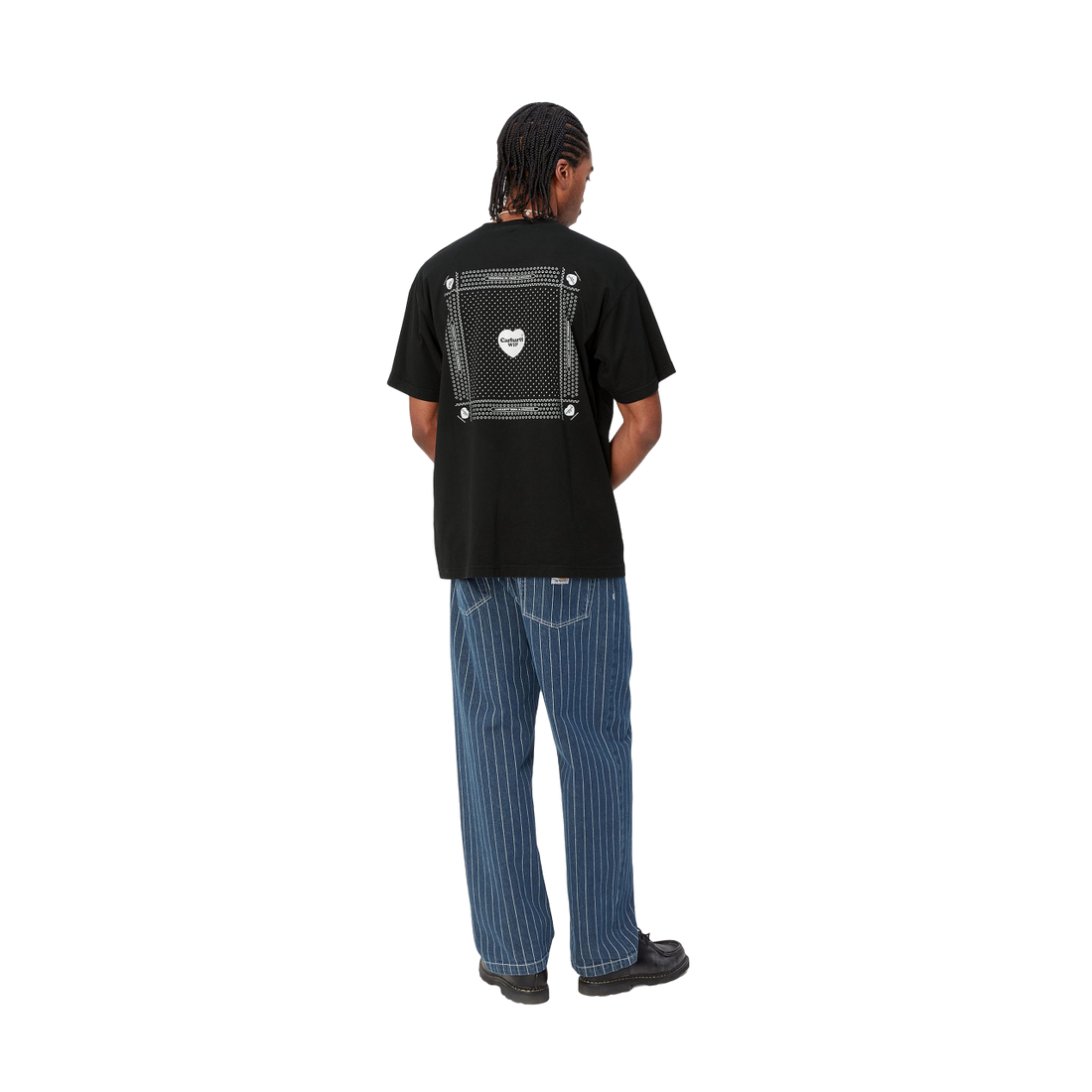 Carhartt S/S Heart Bandana T-Shirt Black
