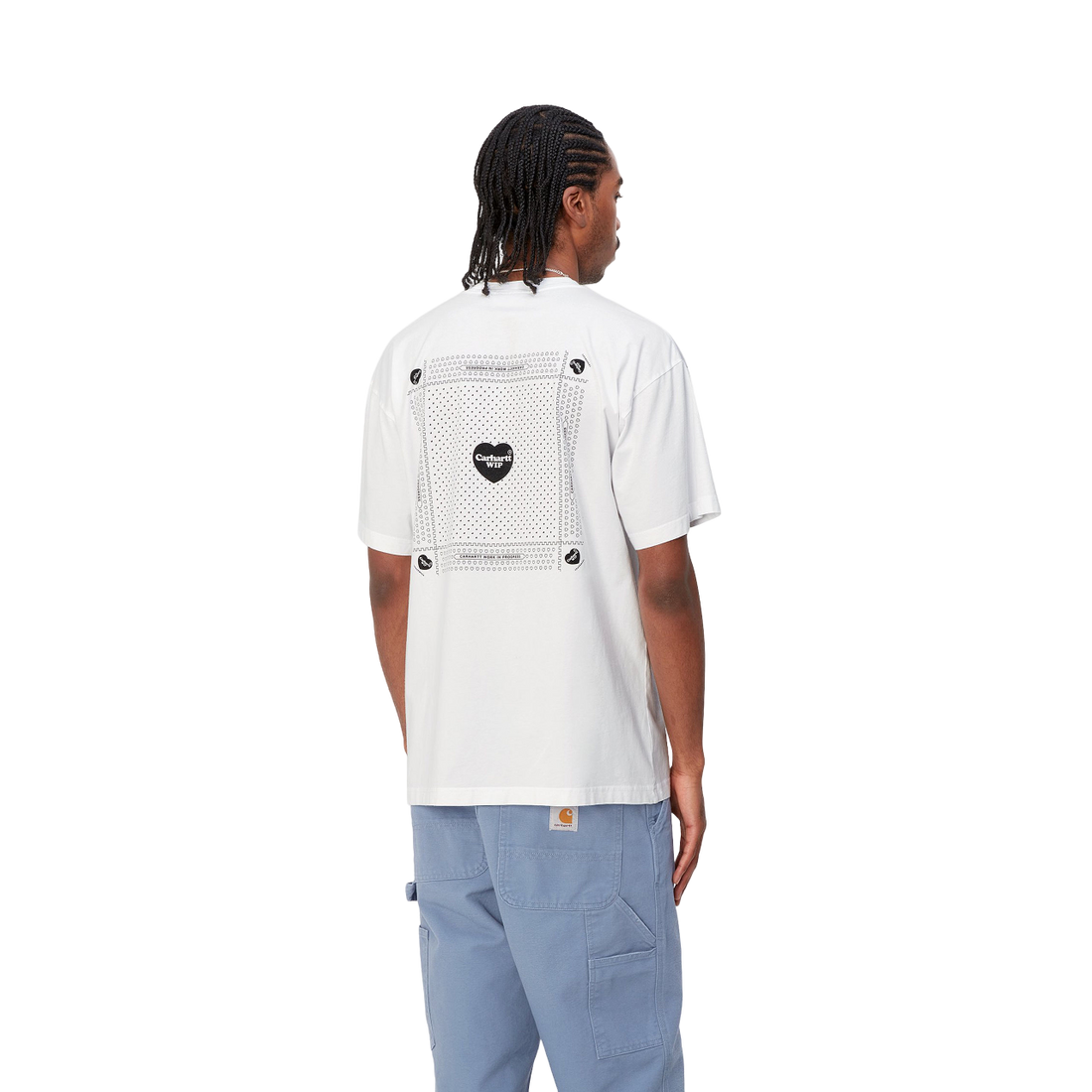 Carhartt S/S Heart Bandana T-Shirt White