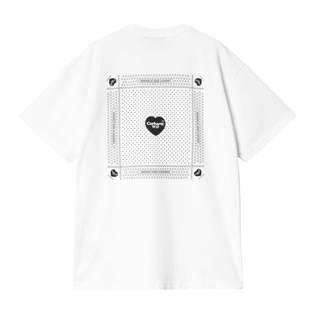Carhartt S/S Heart Bandana T-Shirt White