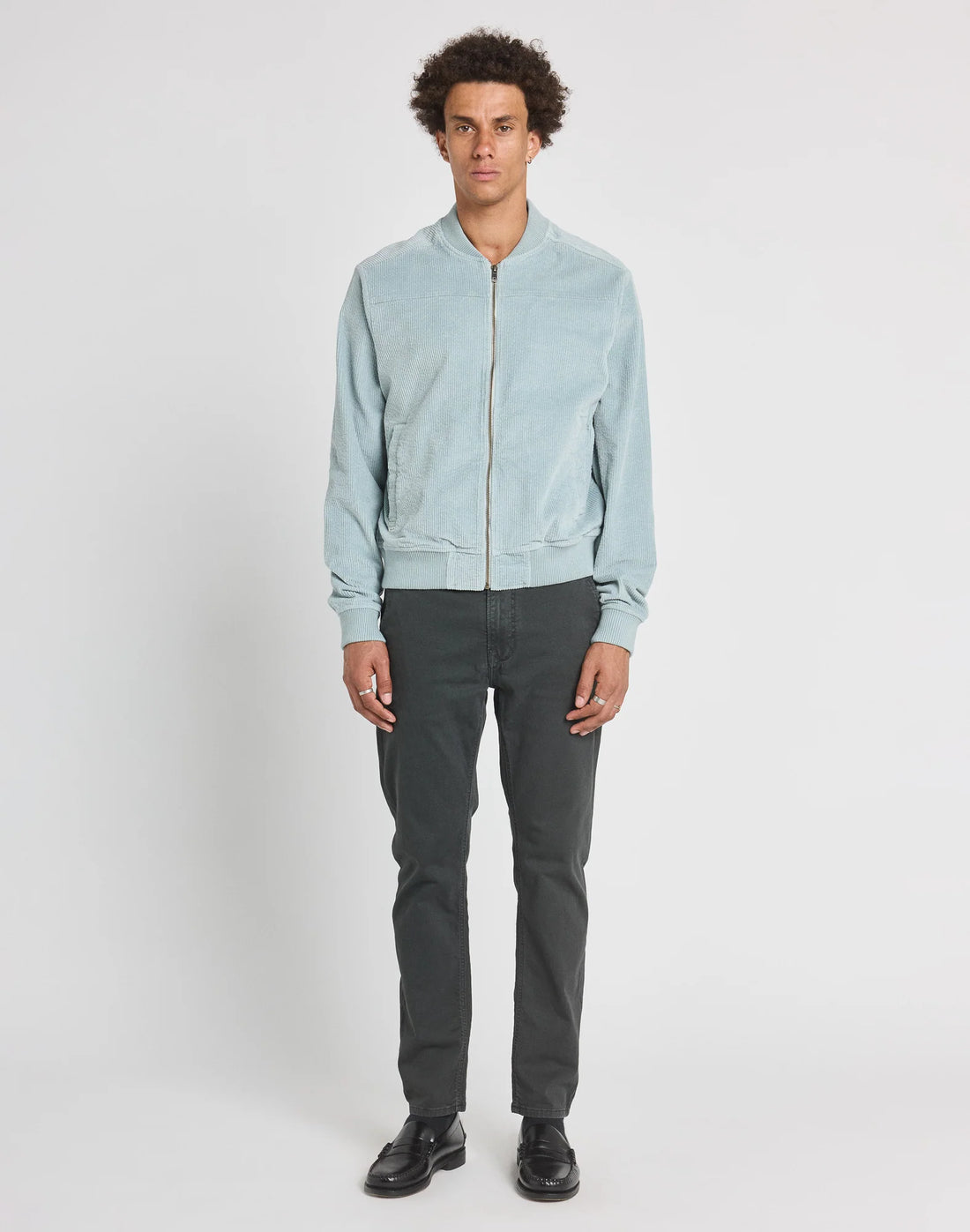 Pullin Veste steeve corduroy - Aqua