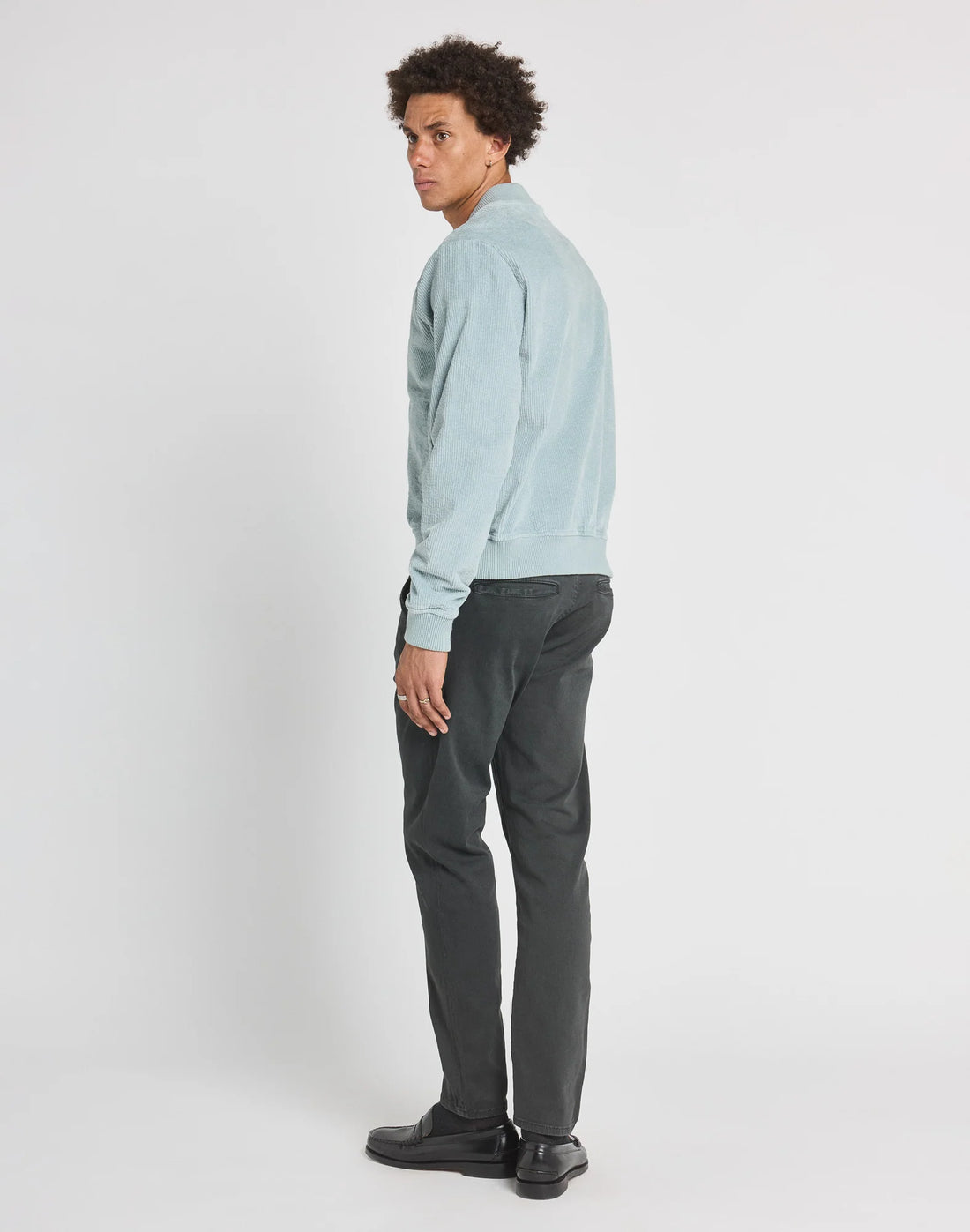 Pullin Veste steeve corduroy - Aqua