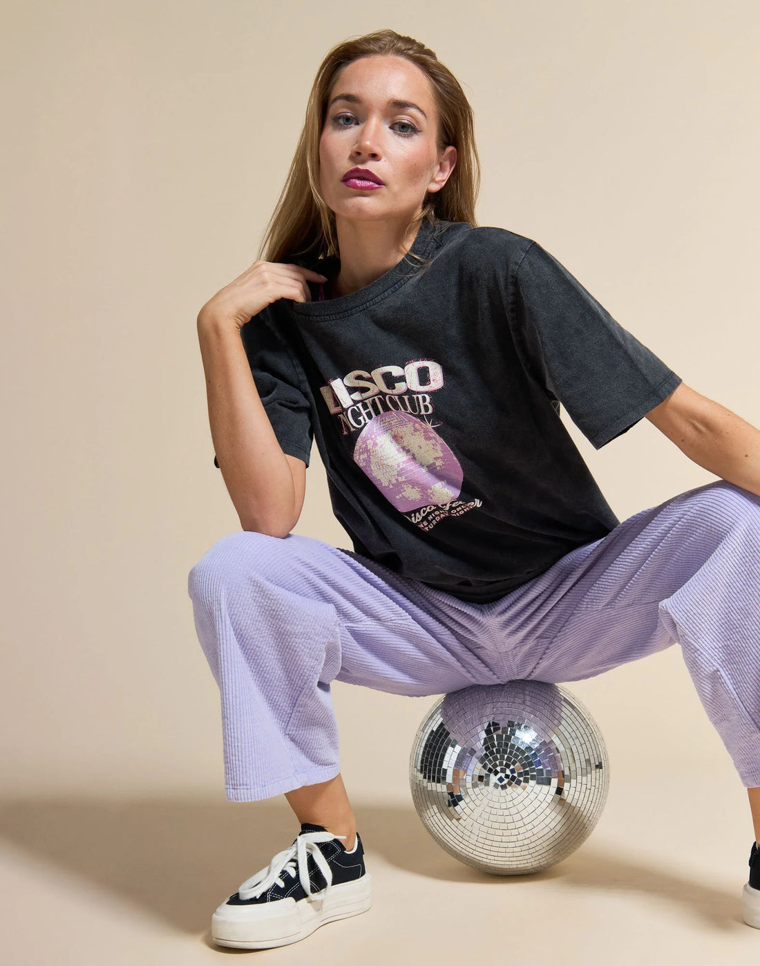 Pullin t-shirt femme Eve - Disco