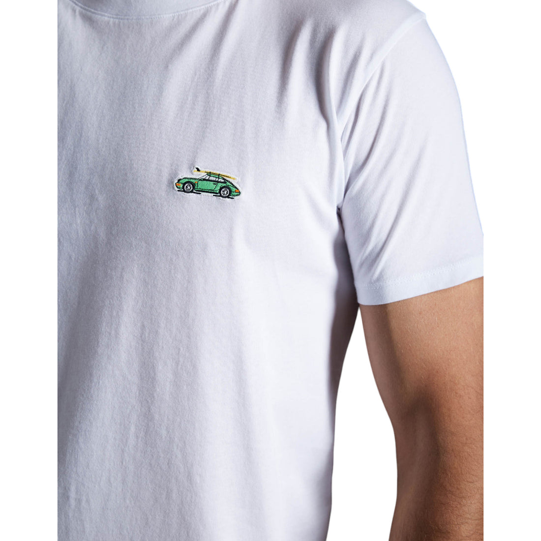 Pull In T-Shirt Patchcalif White