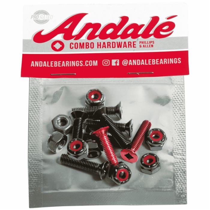 Andale Visserie Combo 0.875" Red