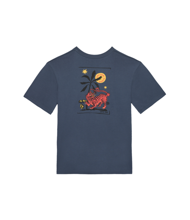 Volcom Weirdcard SST Youth - Tshirt storm blue enfant