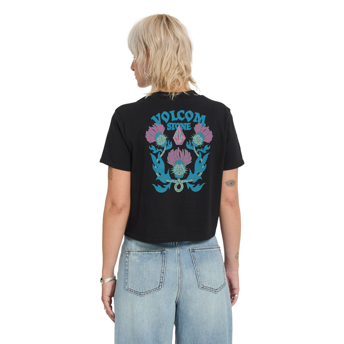Volcom Dial Crop Tee - vue arrière