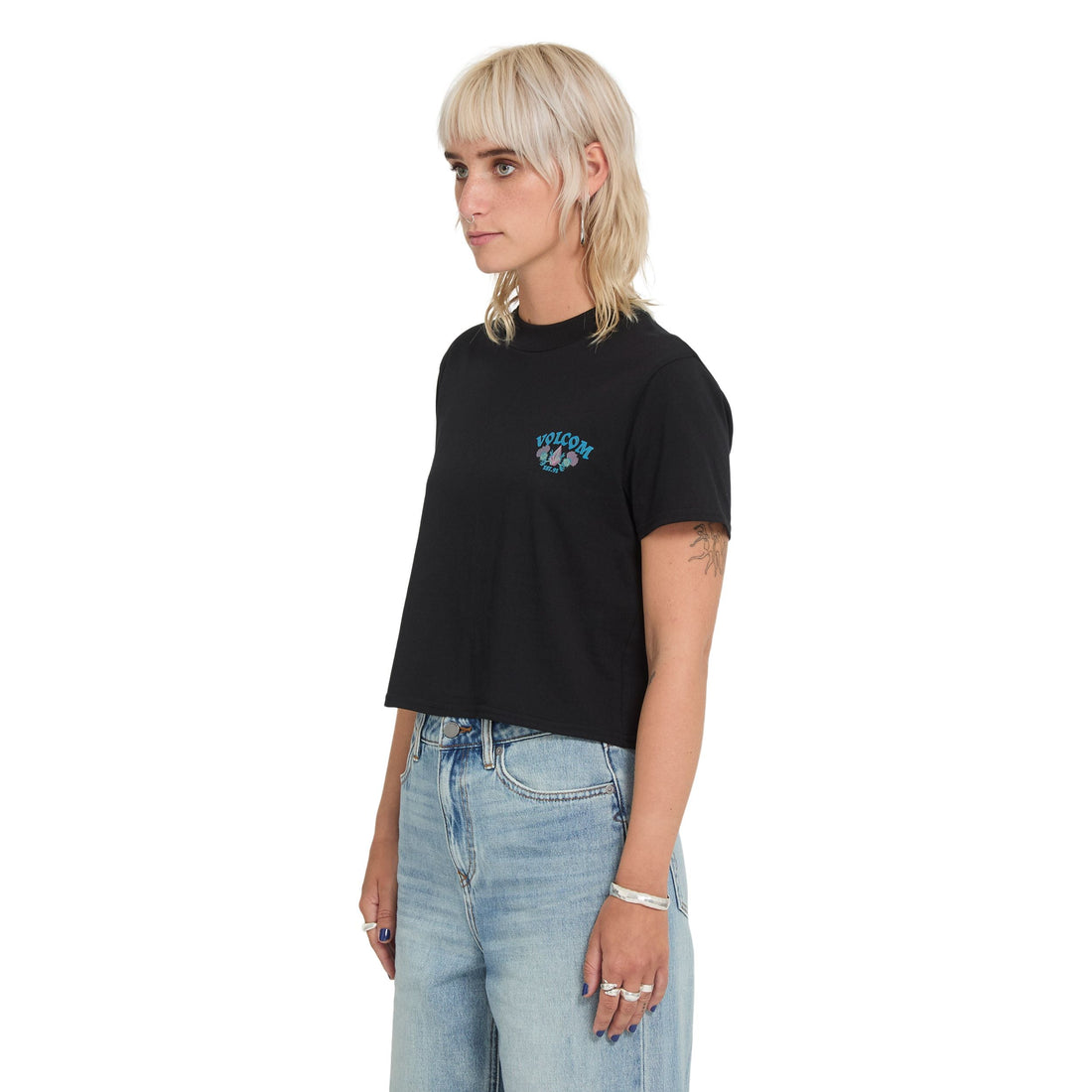 Volcom Dial Crop Tee - vue détaillée