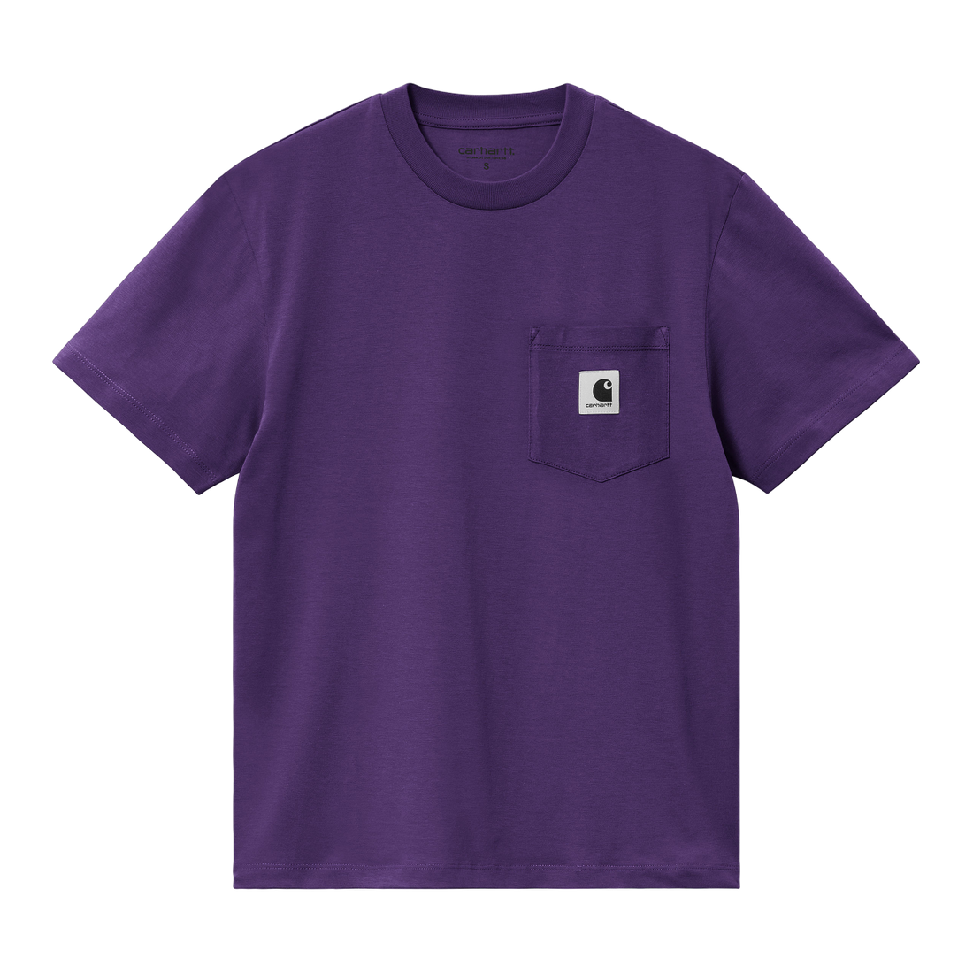 Carhartt W' S/S Pocket T-Shirt Tyrian