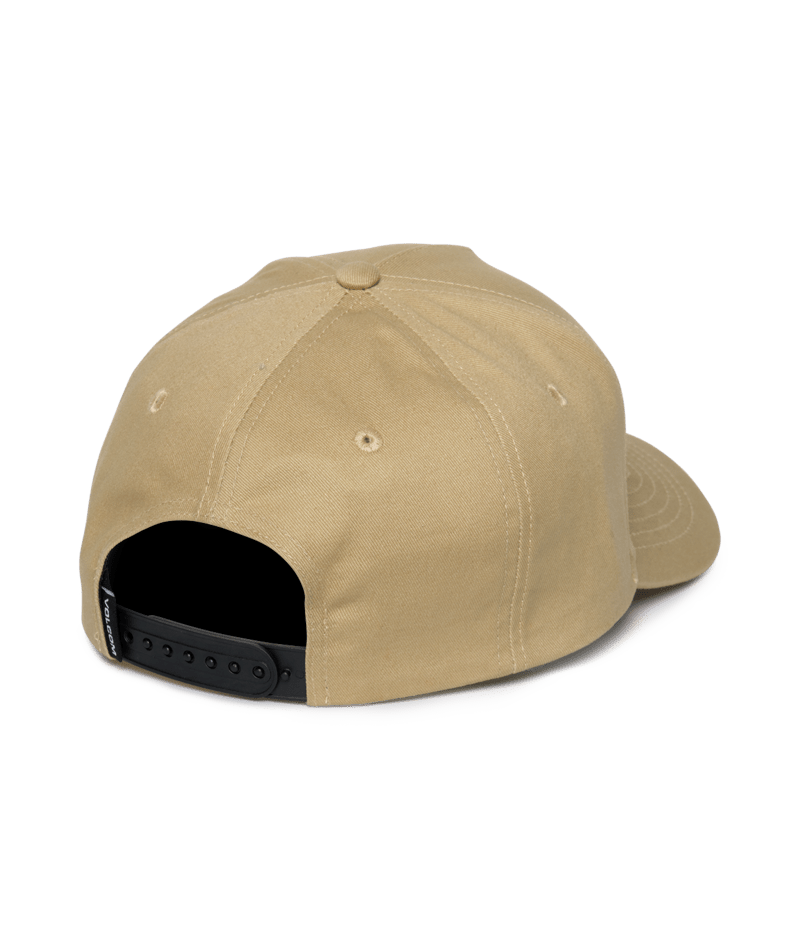 Volcom Embossed stone adj hat Almond
